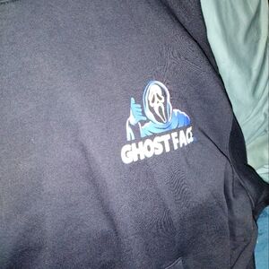 Ghost Face Black Hoodie